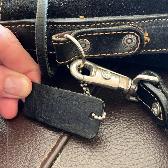 Original Rugby drawstring leather bag - Picture 7 of 7